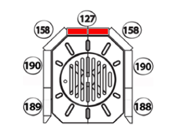 Haas-Sohn Nordland 215.15 pietra posteriore