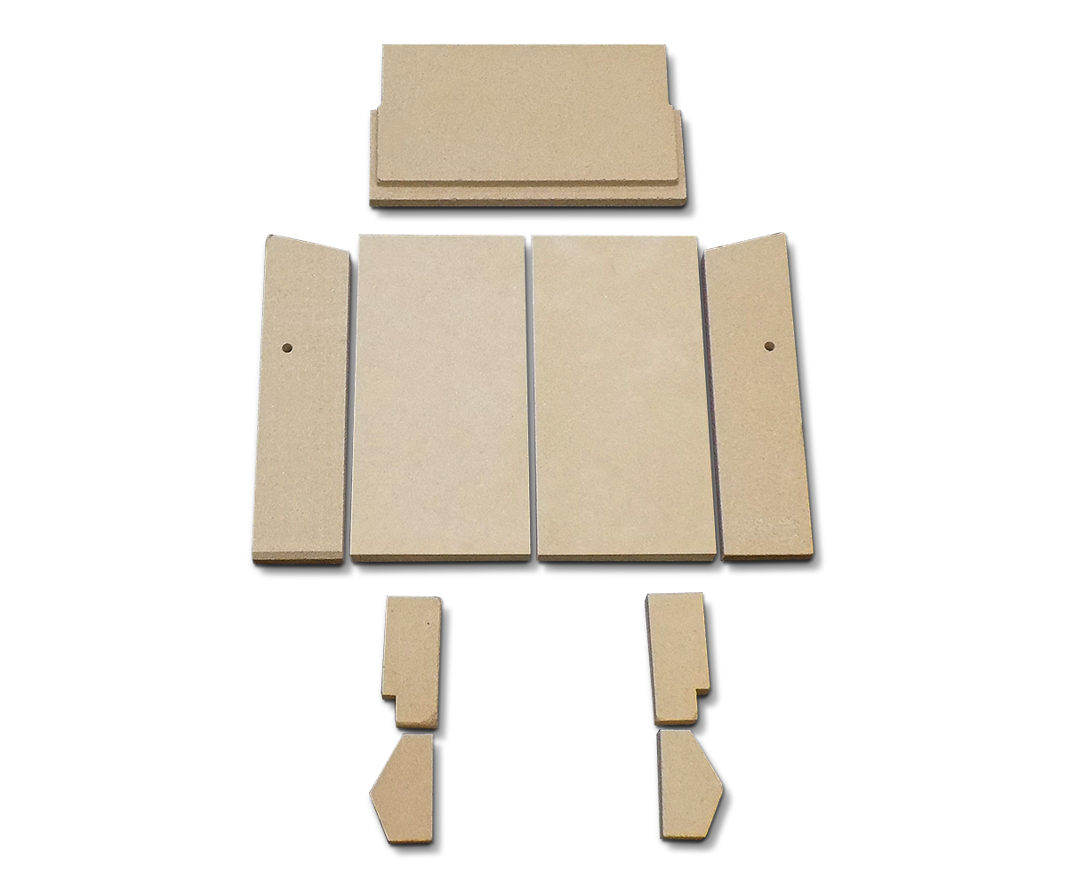 Justus Polarfeuer R3 rivestimento focolare B
