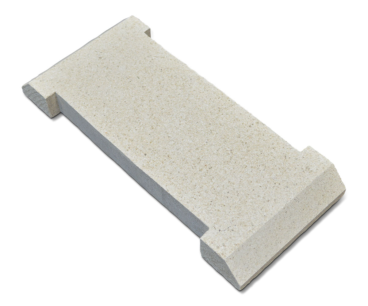 Fireplace Lille Plus pietra posteriore in alto