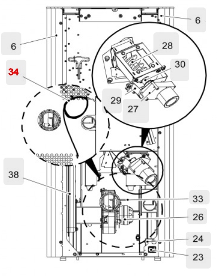 Haas-Sohn Pallazza 532.08 sensore di temperatura ambiente