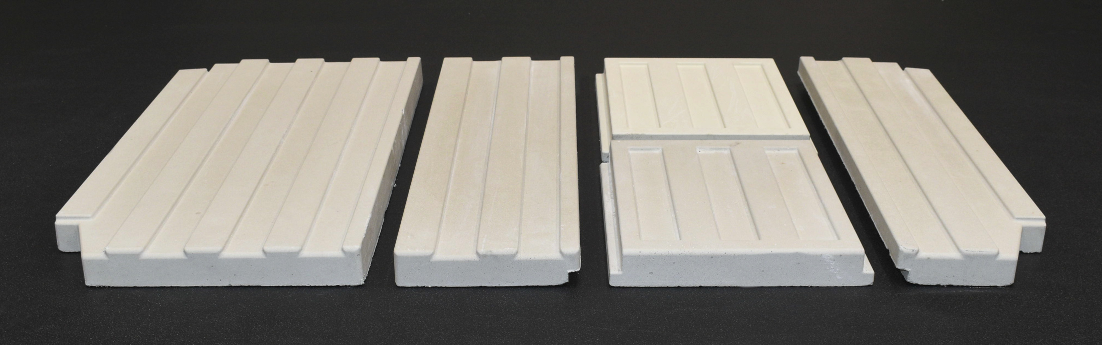 Spartherm Varia 2R-55h H2O pietra laterale set A
