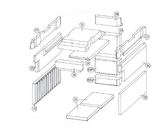 Leda Diamant H9 E rivestimento focolare