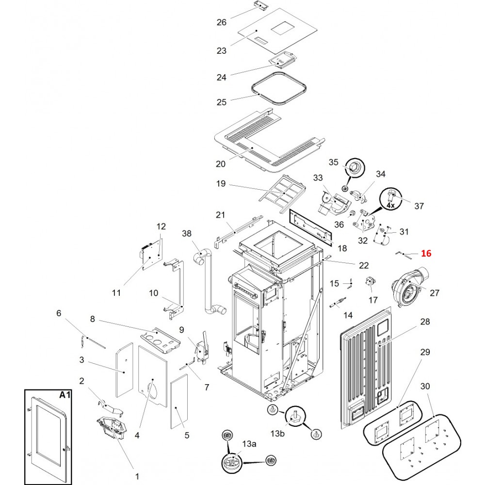 Haas-Sohn Pallazza III RLU-PGI 520.08 sonda termica