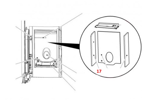 Haas-Sohn Pelletto II 419.08 pietra laterale a sinistra