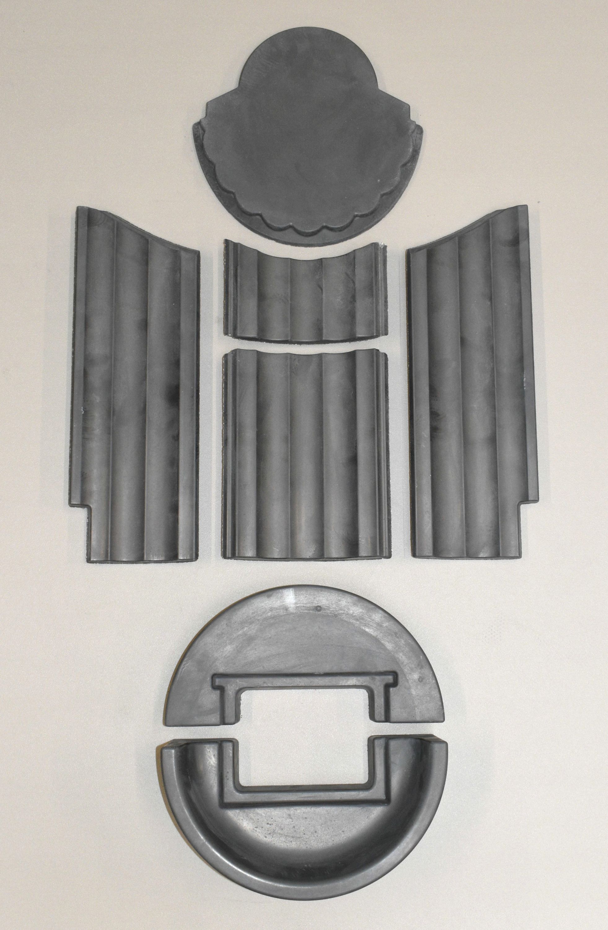Spartherm Passo L rivestimento focolare set nero