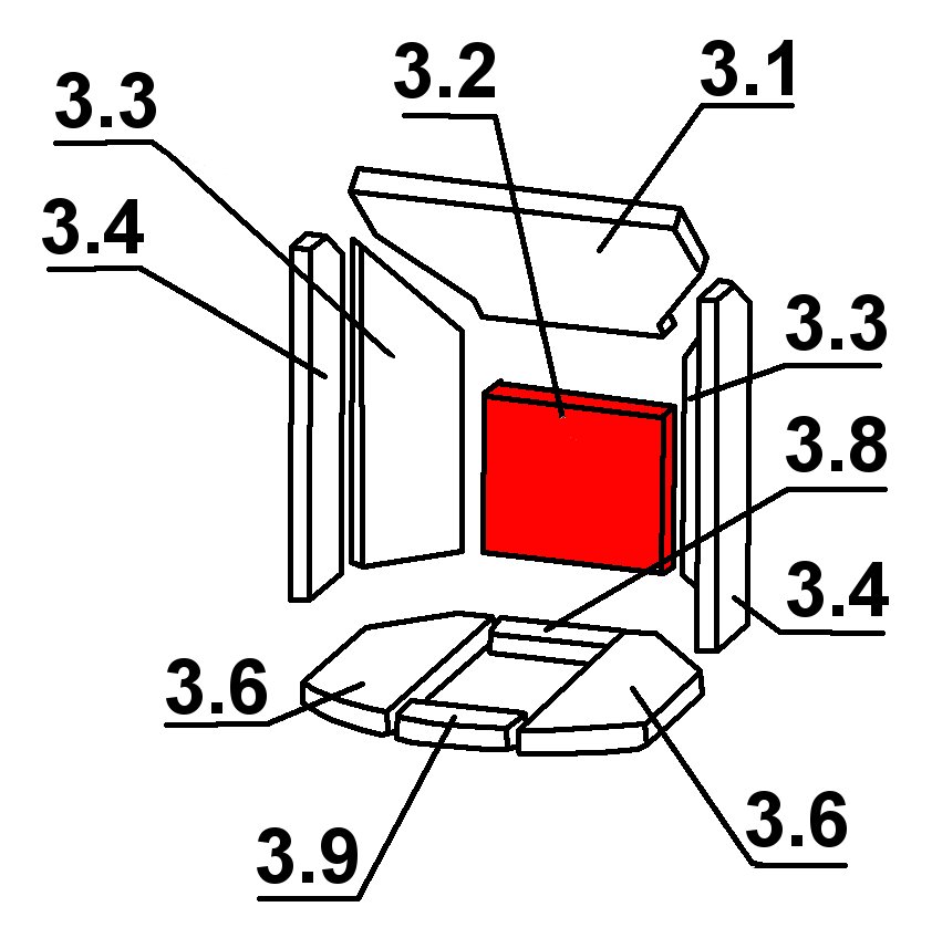 Oranier Polar 8 pietra posteriore A
