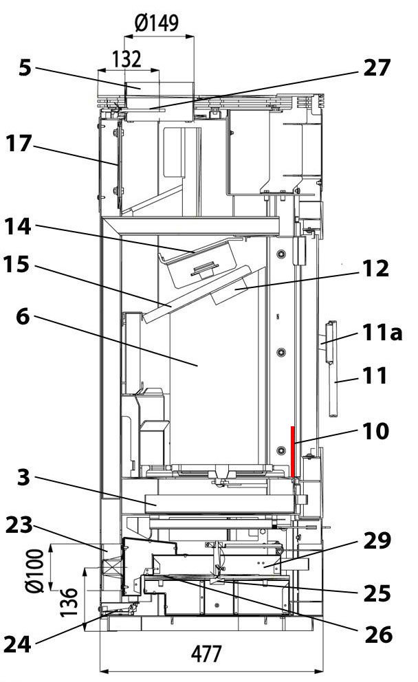 Haas-Sohn I 3020 ferma legna