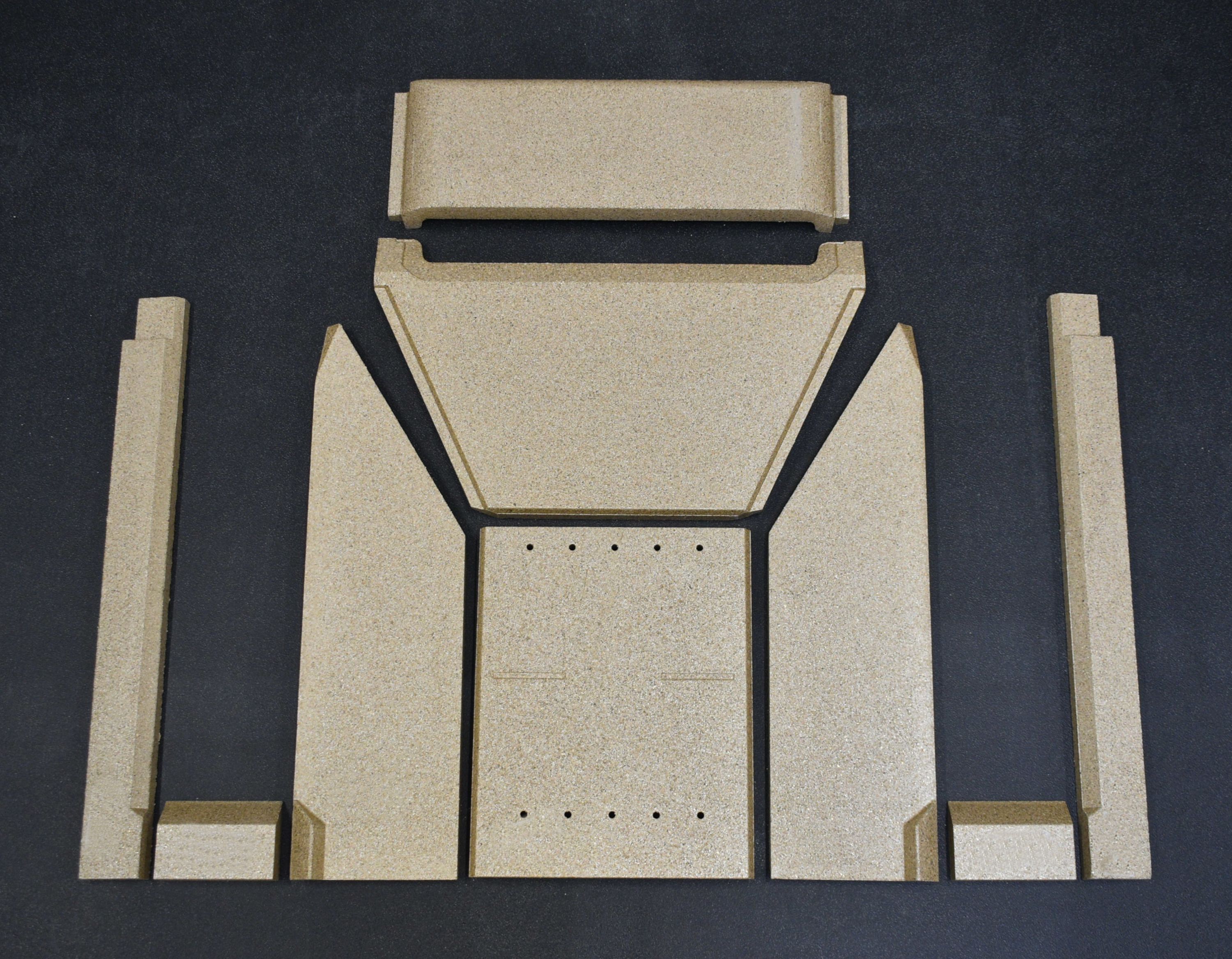Heta Oura rivestimento focolare A