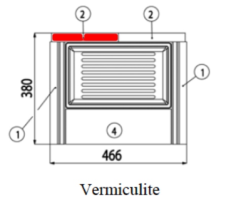 Haas-Sohn Cers 469.17 pietra posteriore a sinistra