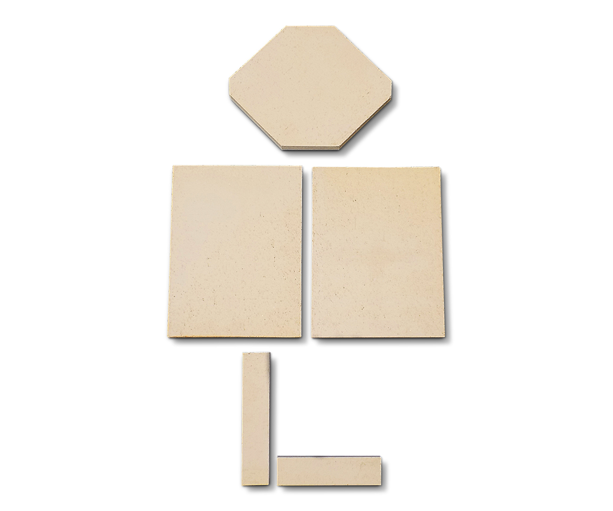 Novaline Konsul V6 rivestimento focolare