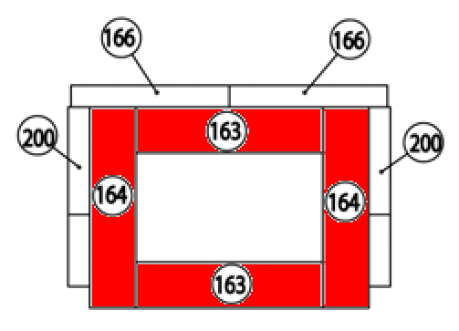 Haas-Sohn Vercellio 275.15 pietra per fondo set