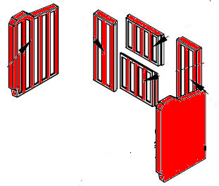 Spartherm Varia 1V-51 pietra laterale set B