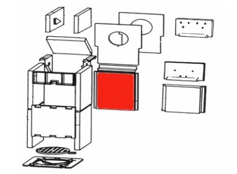 Wamsler Calor S/A pietra posteriore B