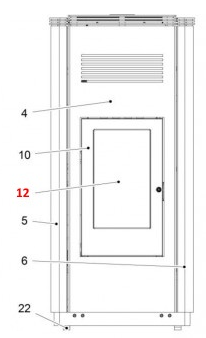Haas-Sohn Pelletto II 434.08 vetro
