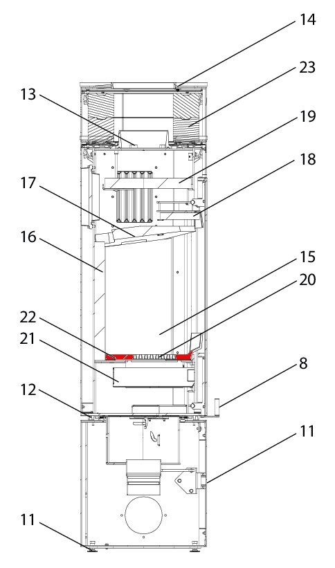 Wodtke KK 95-1 pietra per fondo