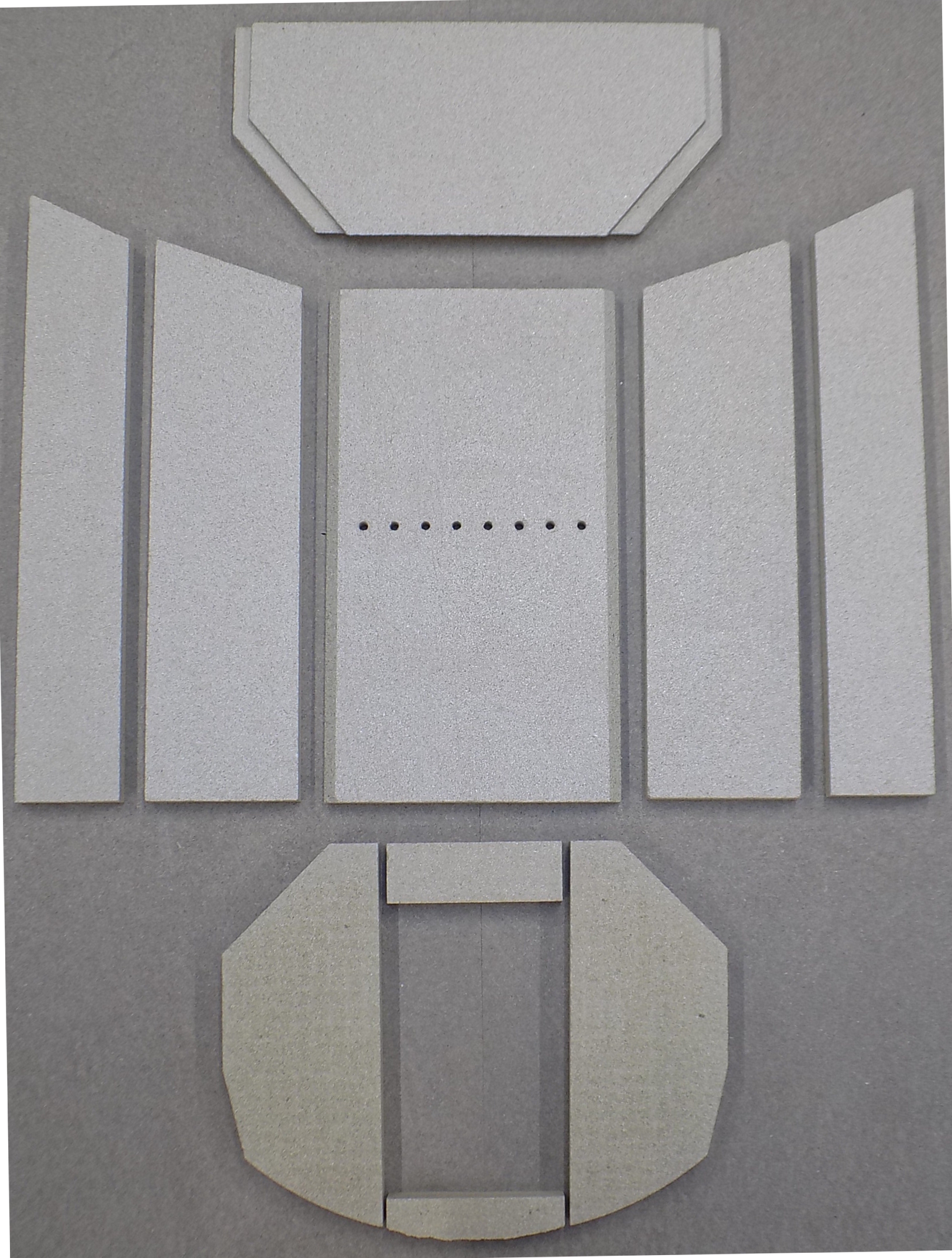 Oranier Arktis 8 rivestimento focolare D
