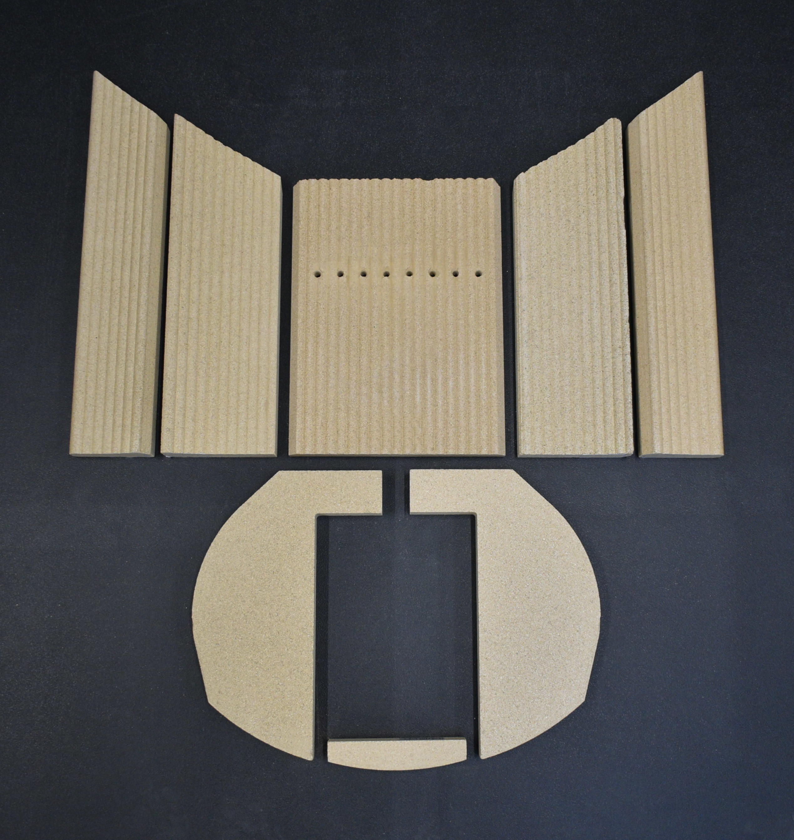 Oranier Polar Aqua V rivestimento focolare