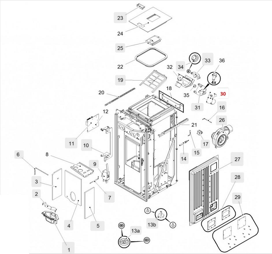 Haas-Sohn HSP 6 Premium 521.08 motore coclea