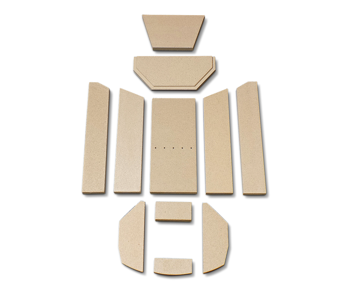 Oranier Polar 4 rivestimento focolare B