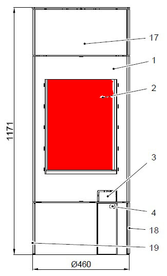 Haas-Sohn Ficus II 287.12 vetro