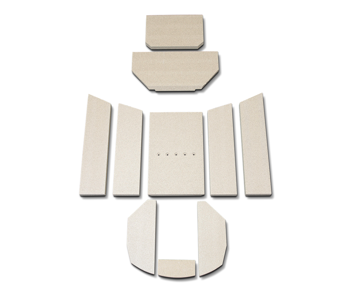 Oranier Polar 6 rivestimento focolare B