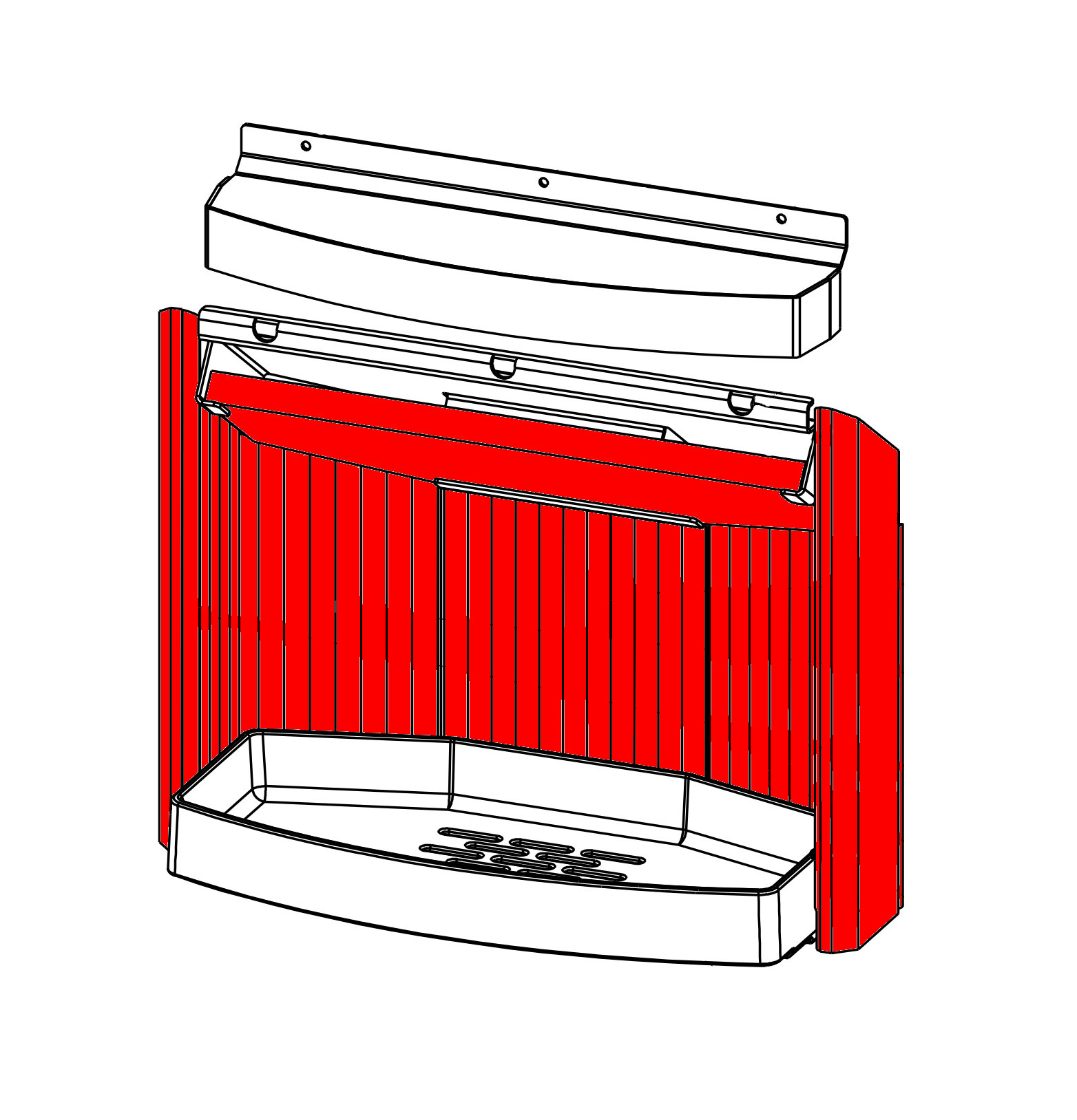 Romotop Navia 03 rivestimento focolare