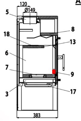 Haas-Sohn Ecoline 281.12 ferma legna