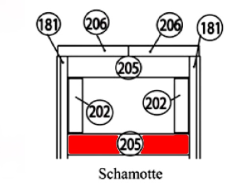 Haas-Sohn Ecoline 281.12 pietra per fondo anteriore