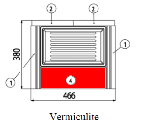 Haas-Sohn Cers 469.17 pietra per fondo anteriore