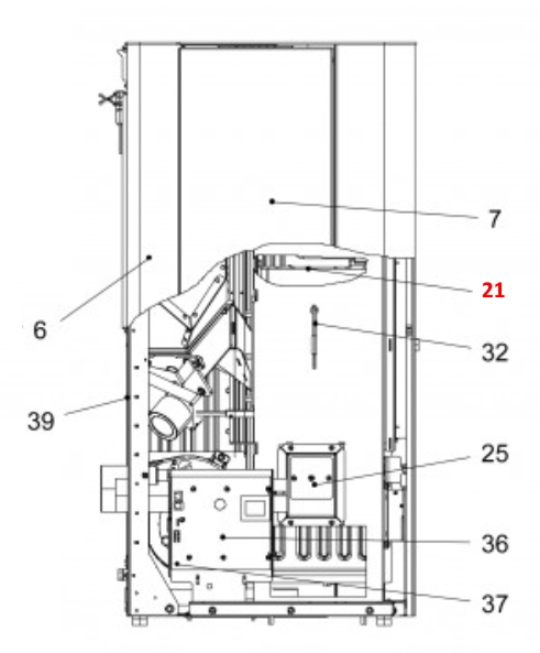 Haas-Sohn Pallazza 517.08 deflettore di tiraggio