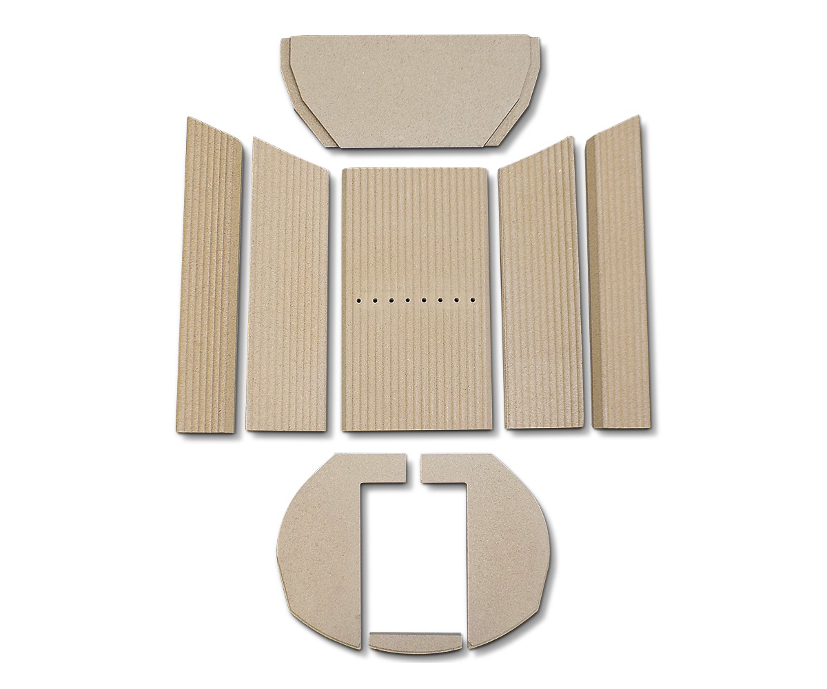 Oranier Arktis 8 rivestimento focolare E