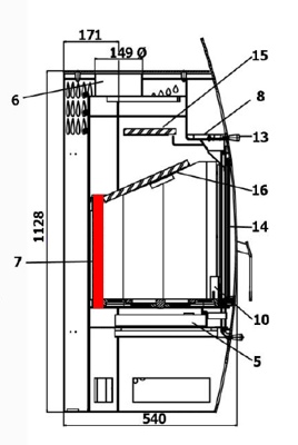 Haas-Sohn Argentum 210.15 pietra posteriore