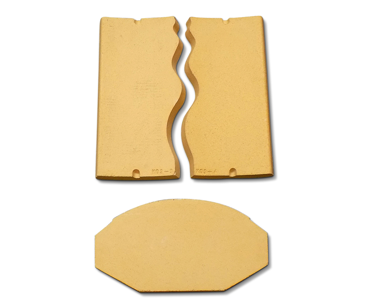 Max Blank Mega Steel rivestimento focolare