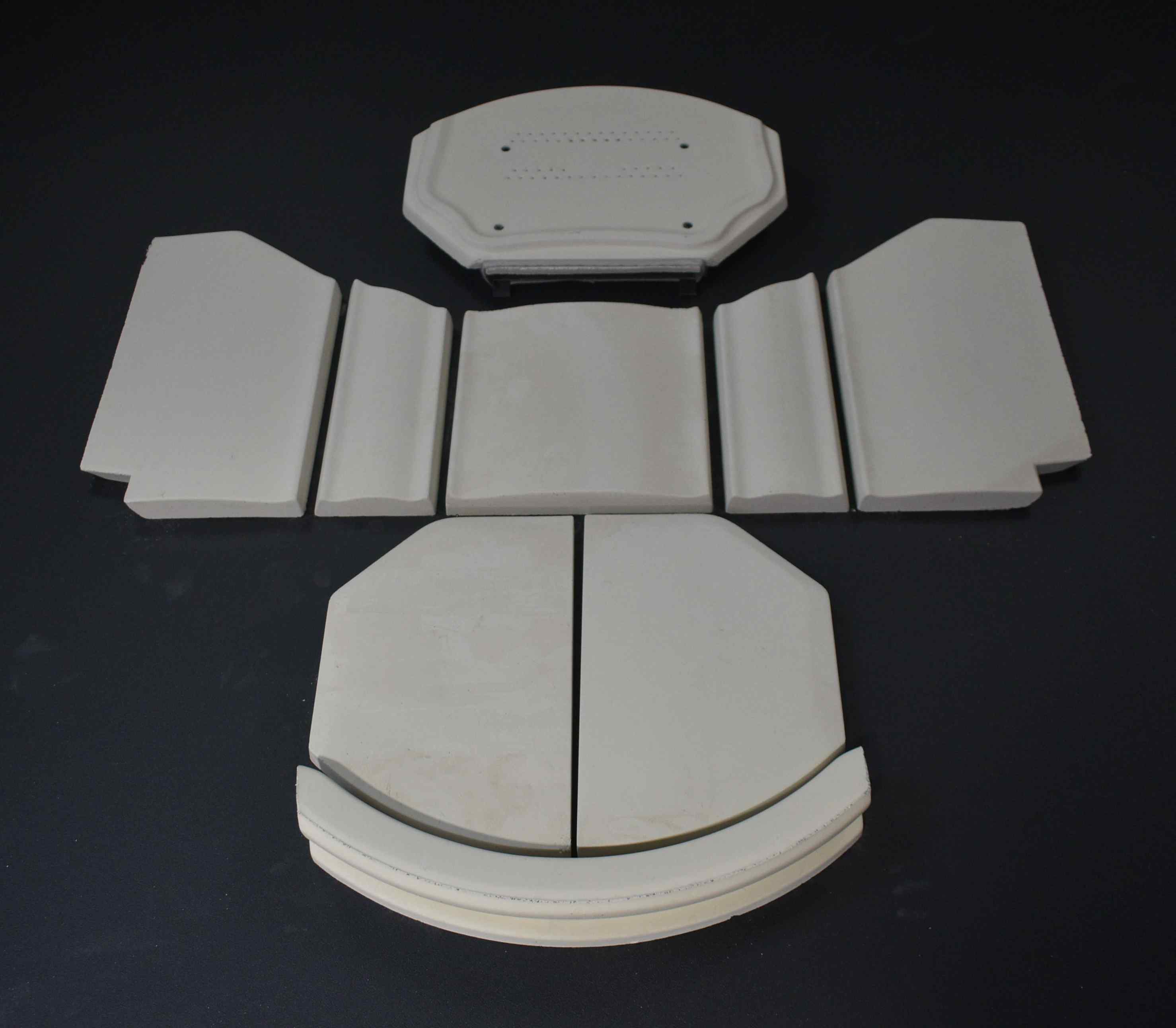 Nordpeis N-24 rivestimento focolare set