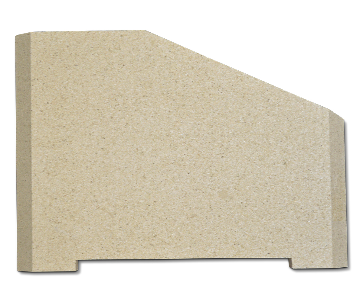 Fireplace Twist pietra laterale a sinistra in alto