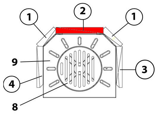 Haas+Sohn I 2060 Pierre de paroi de fond