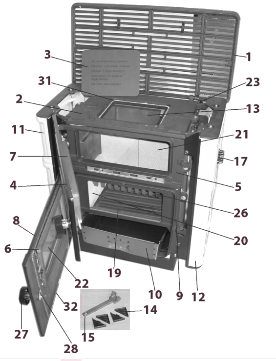 Haas-Sohn Velten 136.12 condotto aria primaria