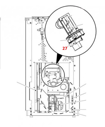Haas-Sohn Pelletto 417.08 motore coclea