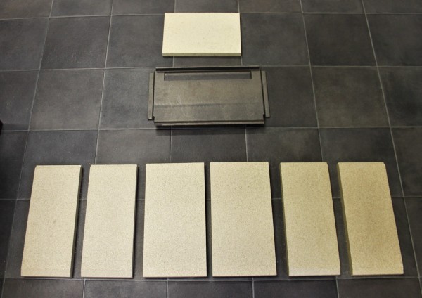Heta Hot-Line 16 rivestimento focolare set