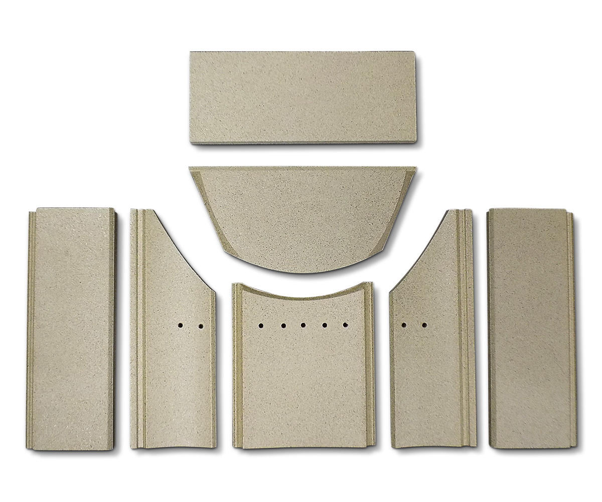 Jydepejsen Soft-Line rivestimento focolare B