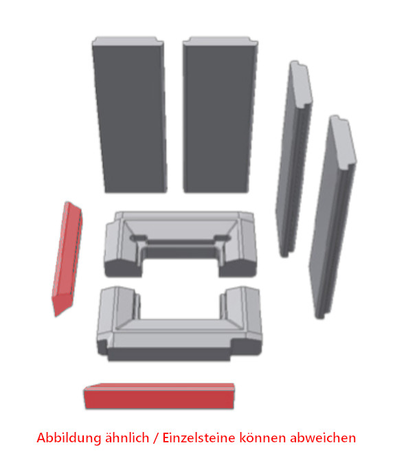 Schmid Ekko 45(45)/45 pietra anteriore set