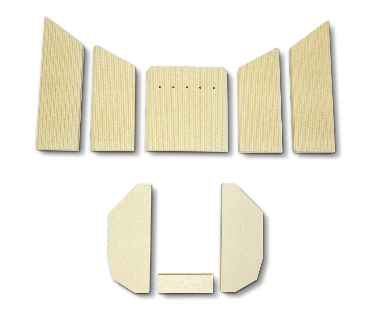 Justus Island Aqua rivestimento focolare B