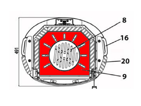 Haas+Sohn Nordal 249.17 cadre de grille