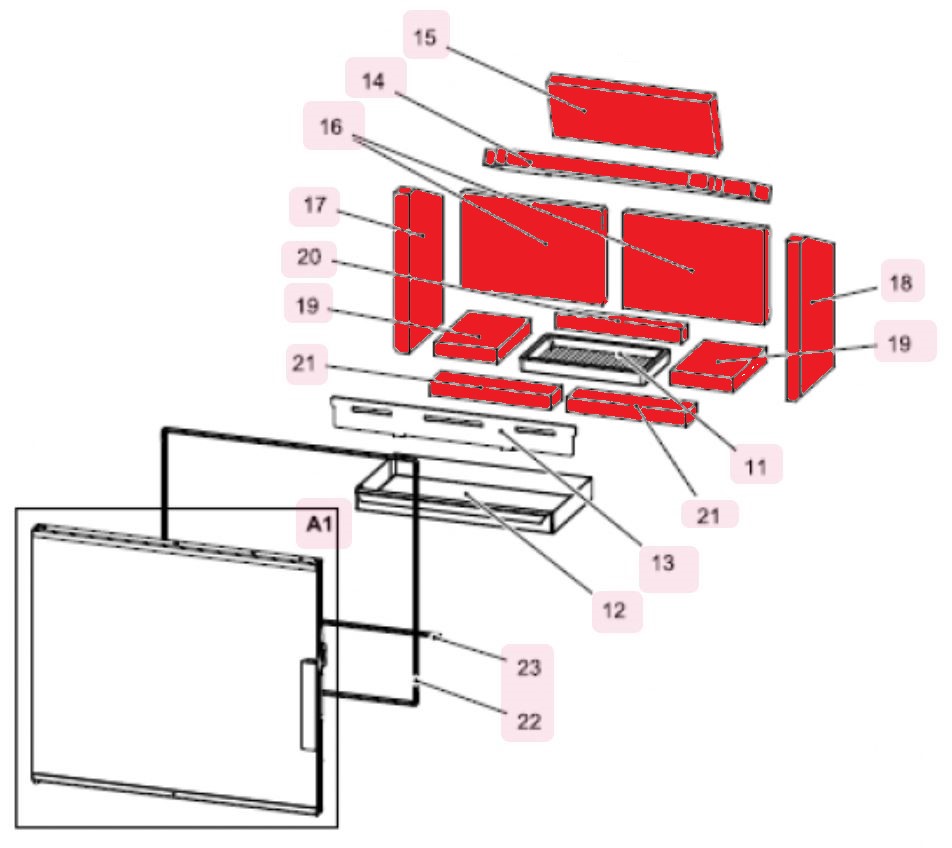 Haas+Sohn London II easy 347.15 Feuerraumauskleidung