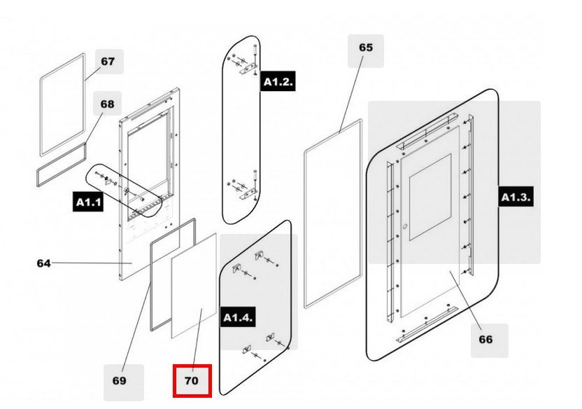 Haas-Sohn Catania II 444.08 vetro interno