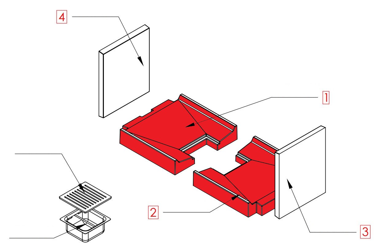 Spartherm Varia B-FDh pietra per fondo set A