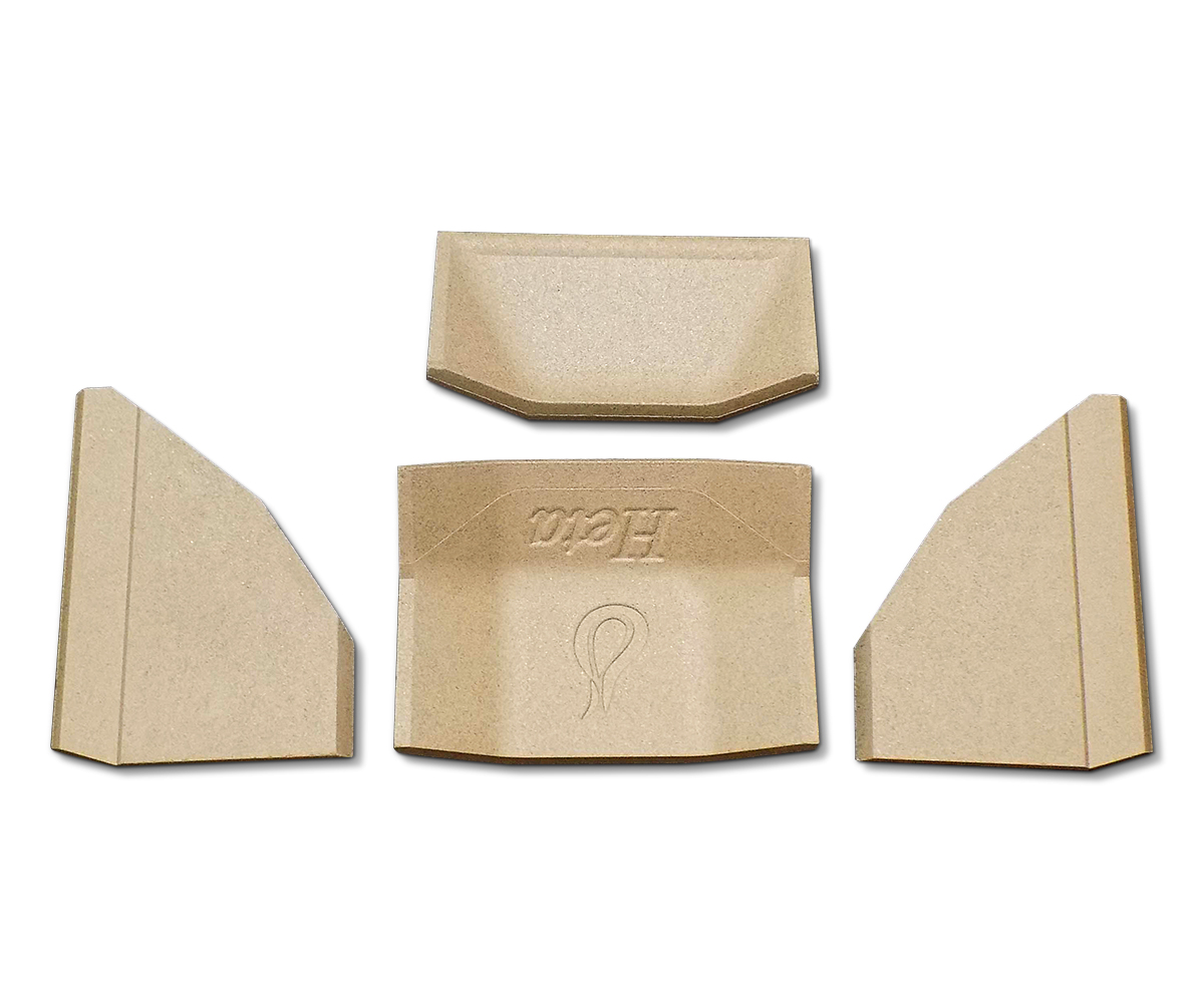 Heta Vision rivestimento focolare set