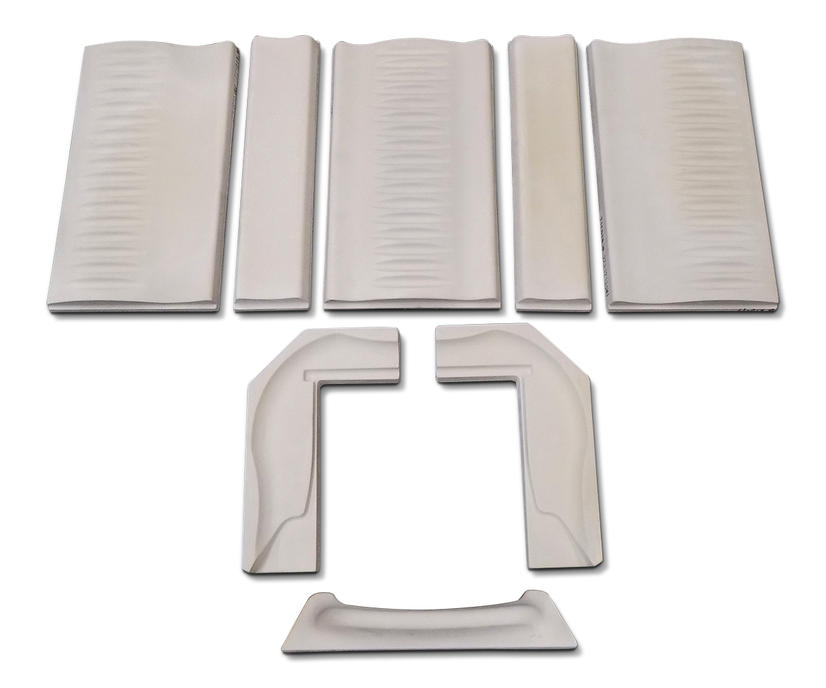 Austroflamm Merlin rivestimento focolare A
