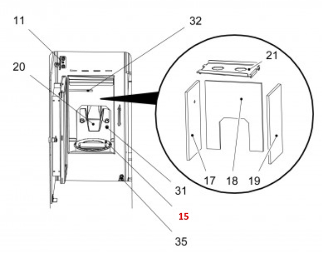 Haas+Sohn Pallazza 517.08 pot de combustion