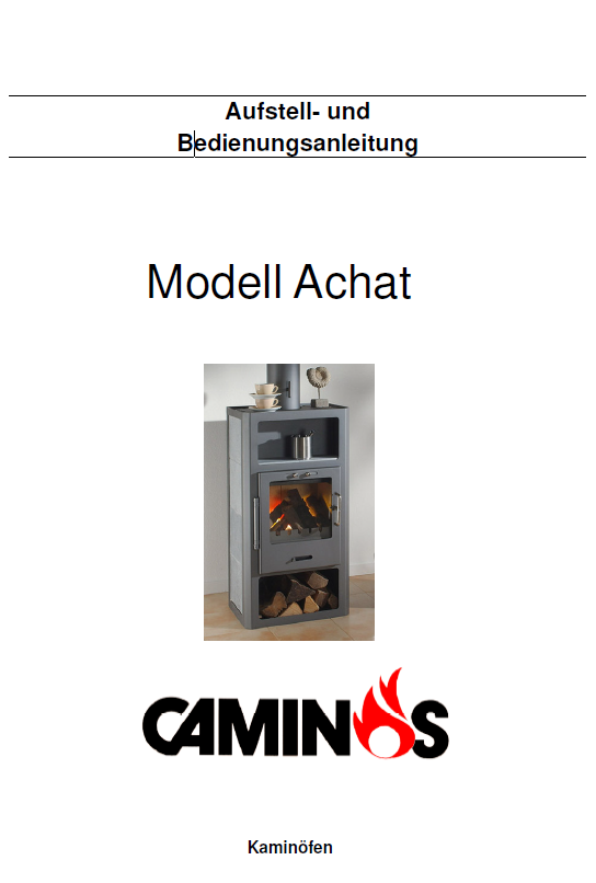Caminos Achat manuale operativo